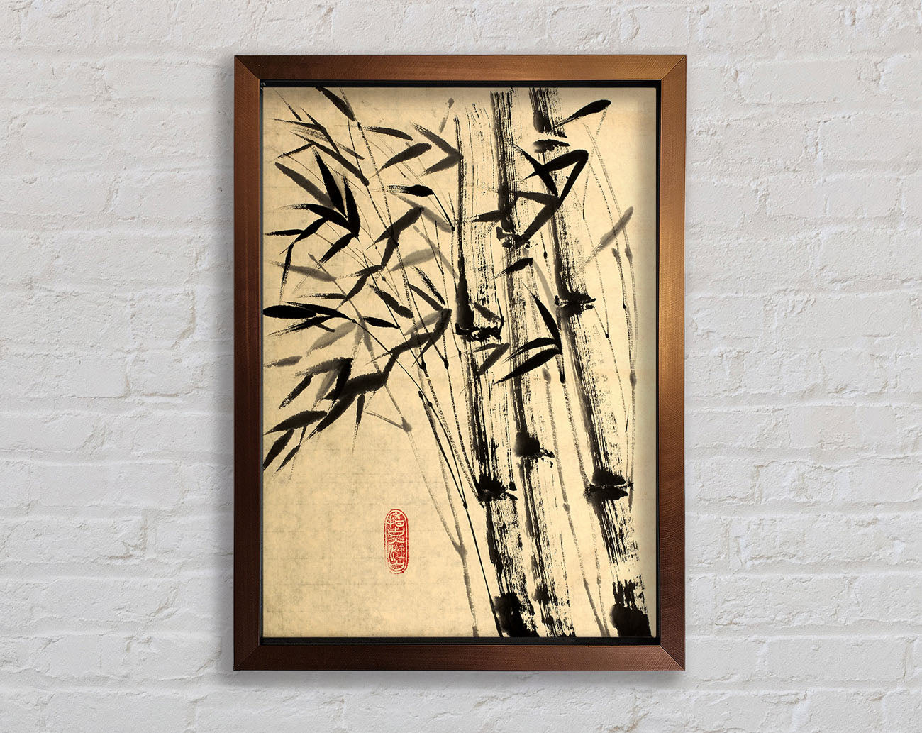 Chinese Bamboo 3 Framed Wall Art