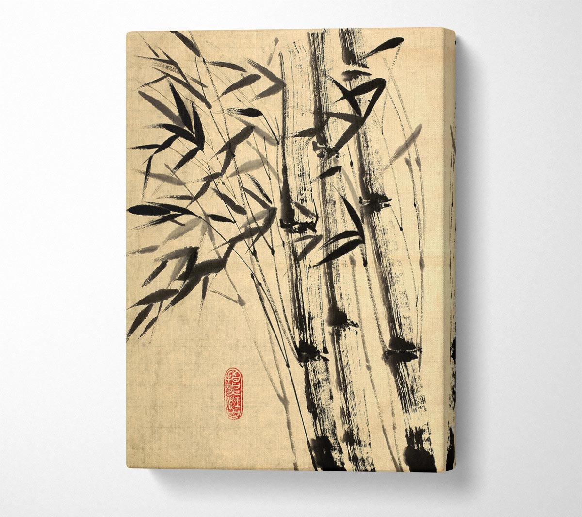 Chinese Bamboo 3 Canvas Wall Art