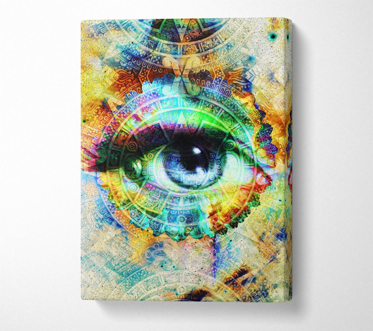 Eye Of Times Canvas Wall Art