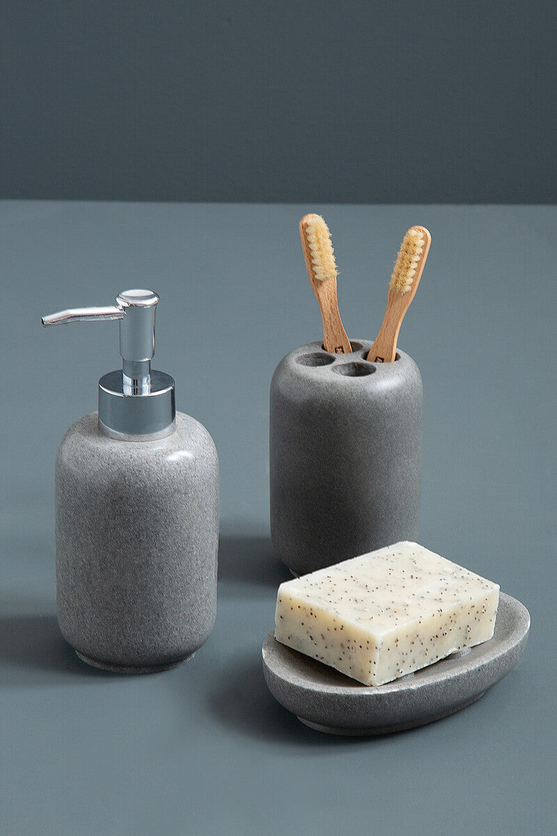 Canyon Grey Stone Effect Lotion Dispenser