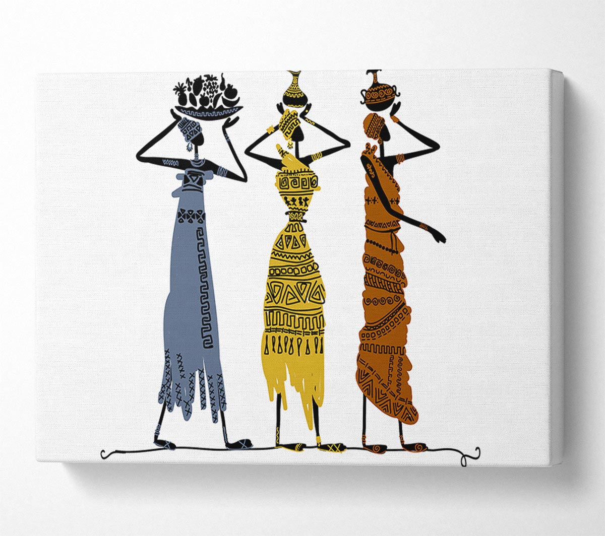 African Tribal Art 29 Canvas Wall Art