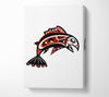 Mayan Fish Canvas Wall Art