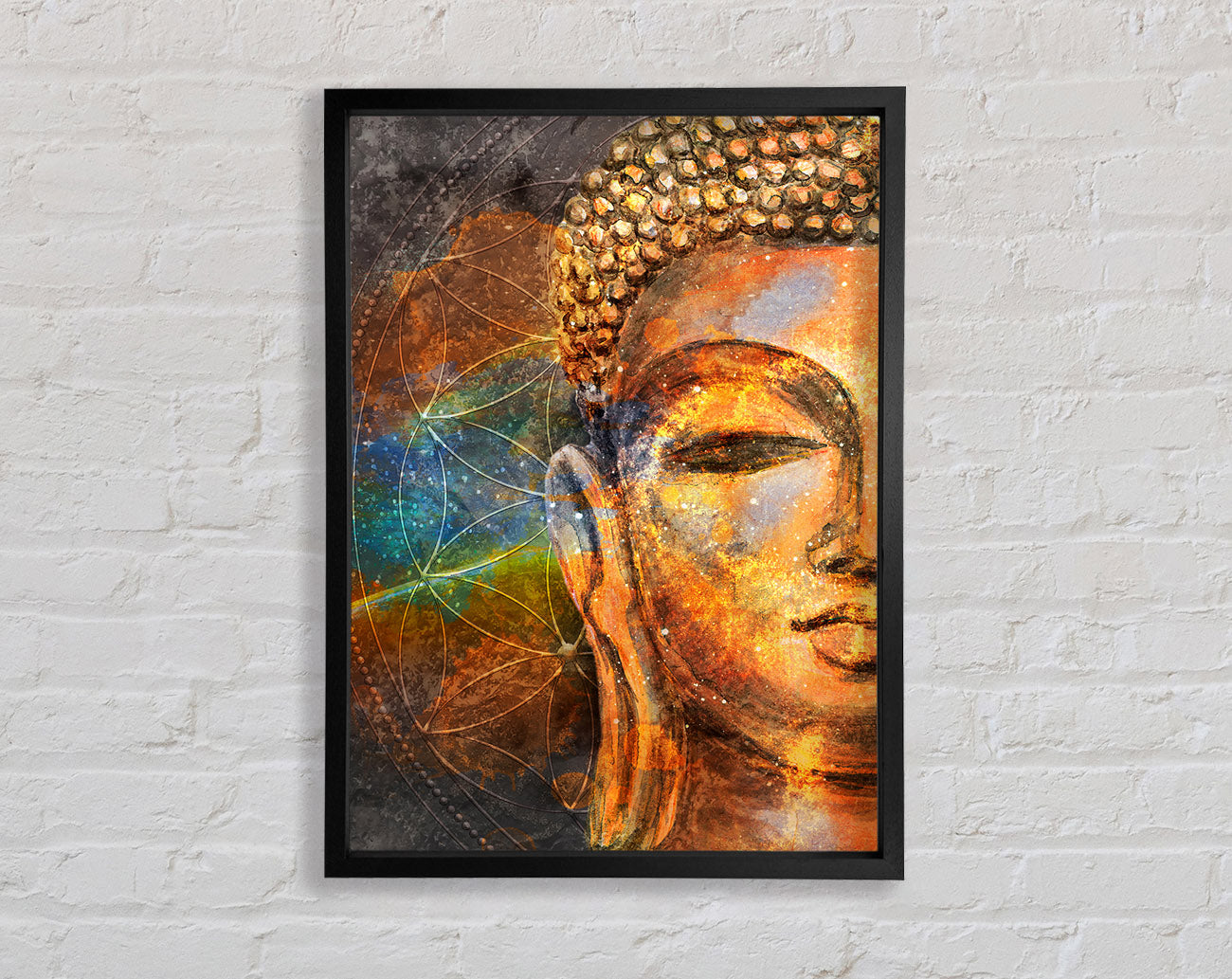Buddha 25 Framed Wall Art