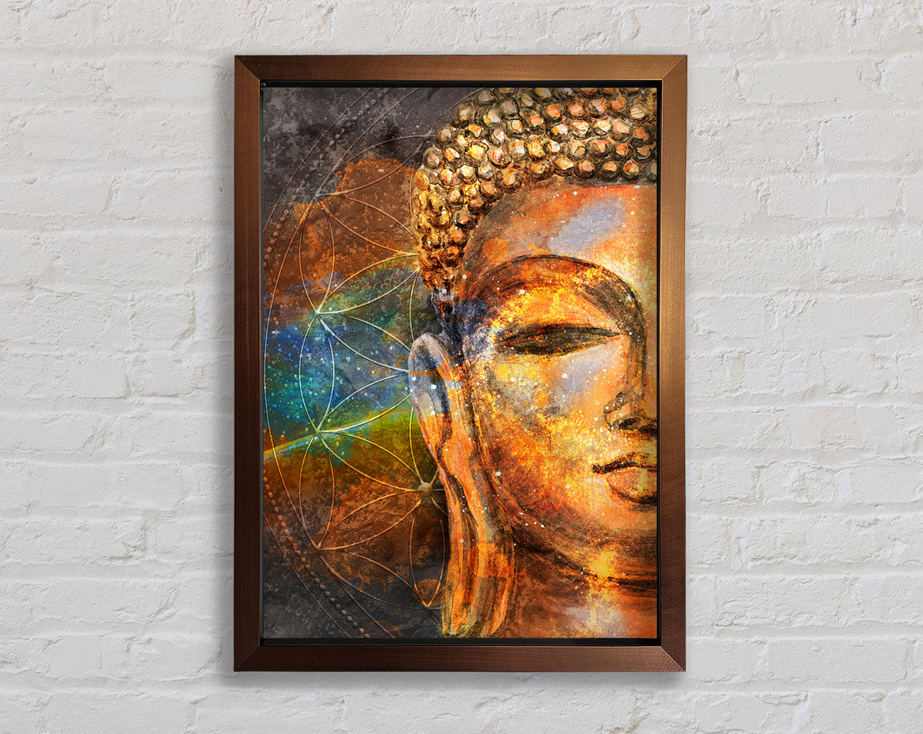Buddha 25 Framed Wall Art