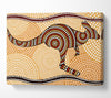 Aboriginal Kangaroo 4 Canvas Wall Art