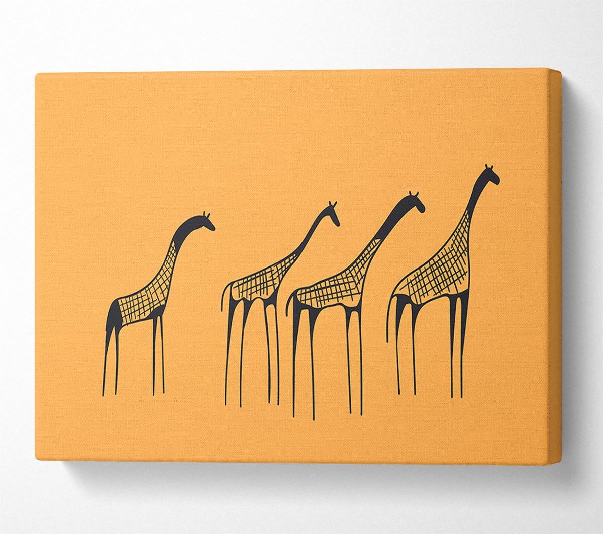 African Giraffe Canvas Wall Art