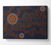 Aboriginal Pattern 3 Canvas Wall Art