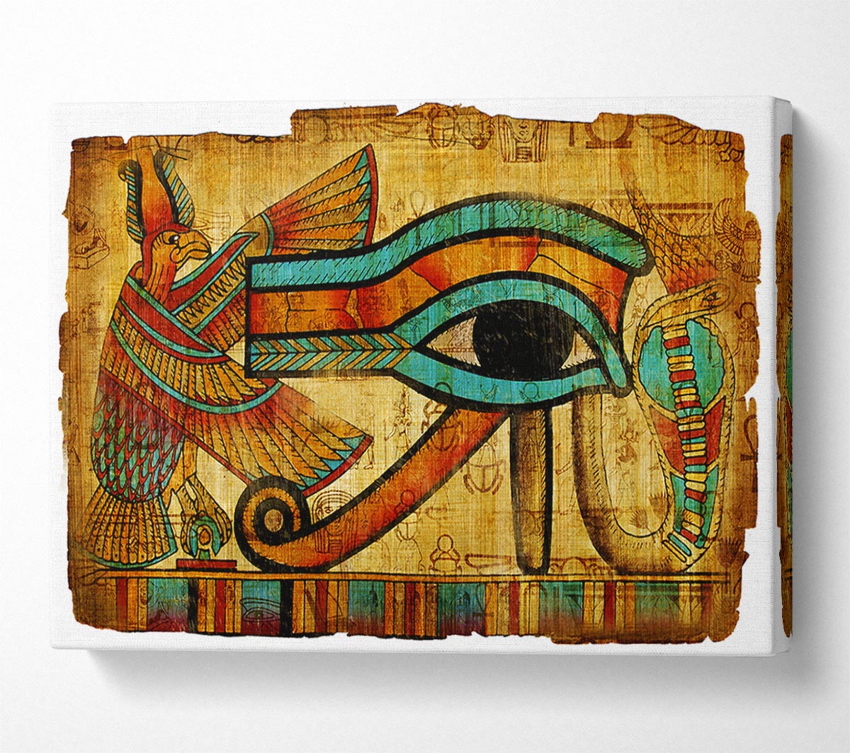 Egyptian The Eye Of Horus Canvas Wall Art