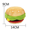 Burger Fruit Cute Pet Voice Dog Toy Teddy Pet Voice Model