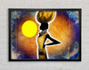 African Tribal Art 3 Framed Wall Art