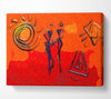 African Tribal Art 8 Canvas Wall Art