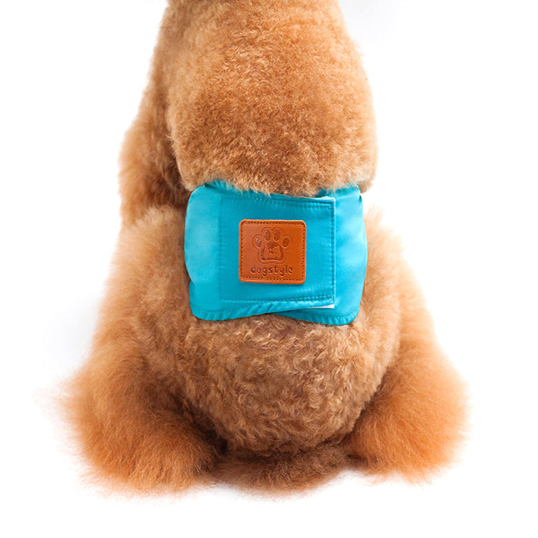 Solid Color Physiology Pants For Pet Male Dogs, Polite And Anti-Harassment Puppy Safety Pants