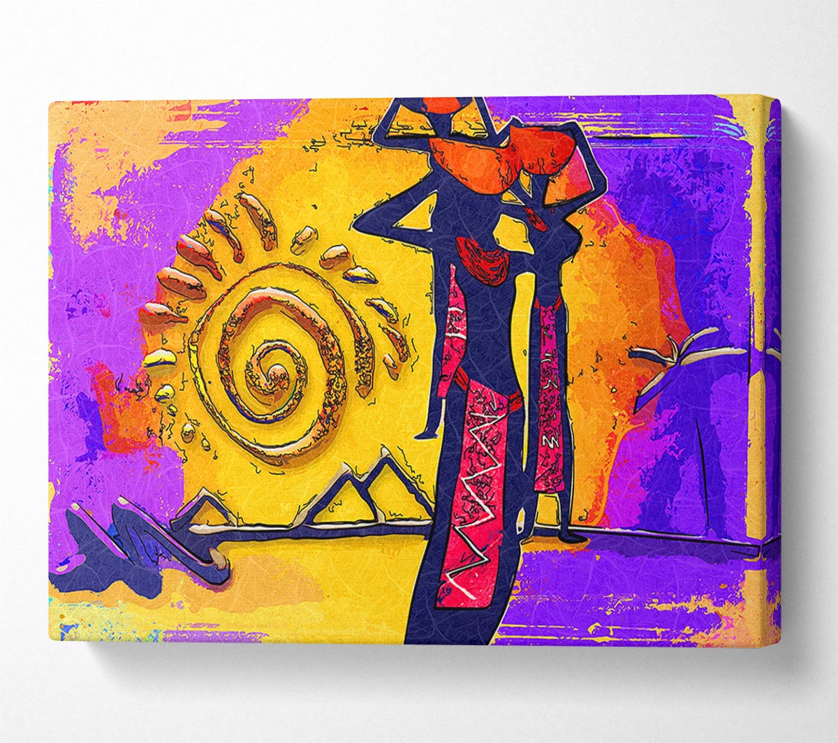 African Tribal Art 13 Canvas Wall Art