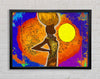 African Tribal Art 5 Framed Wall Art