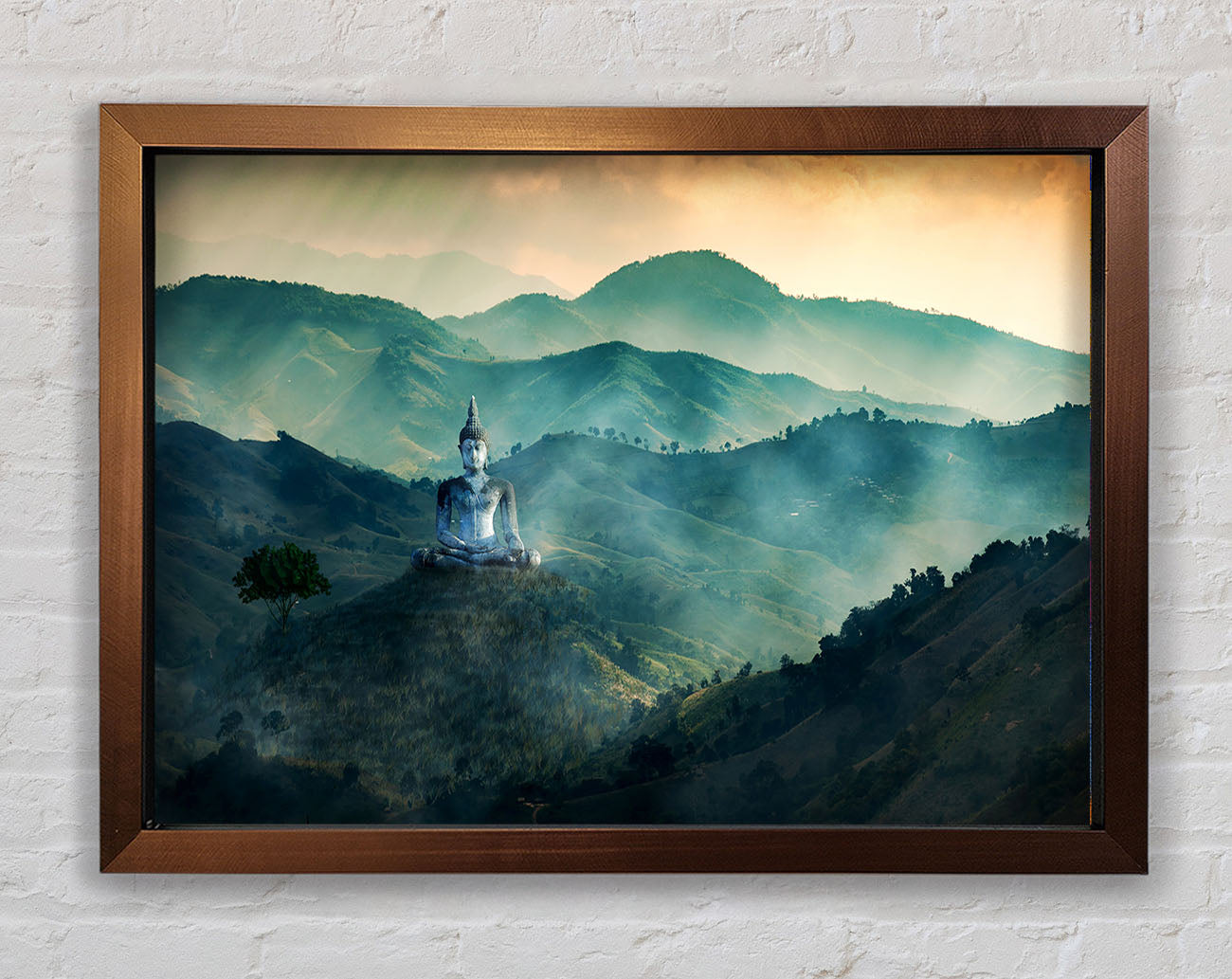 Buddha 22 Framed Wall Art