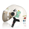 Children's Cartoon Electric Battery Car Helmet