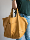 Vintage Large Capacity Handbags PU Soft Leather Big Bag Designer Luxury Women Shoulder Bag Beach On Vacation Woman Tote Bag