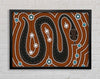 Aboriginal Pattern 6 Framed Wall Art