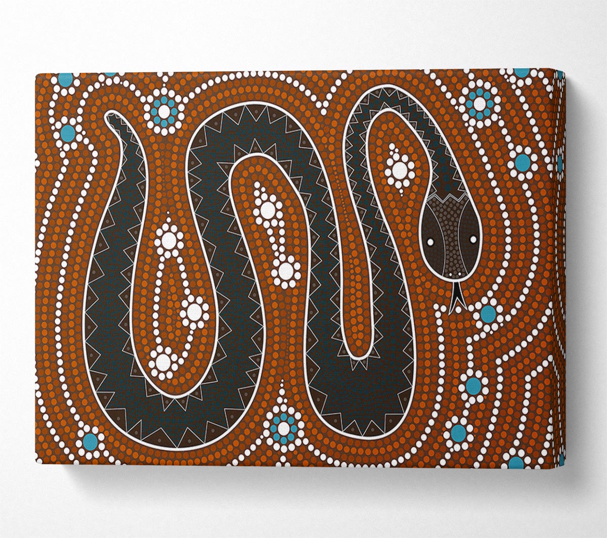 Aboriginal Pattern 6 Canvas Wall Art
