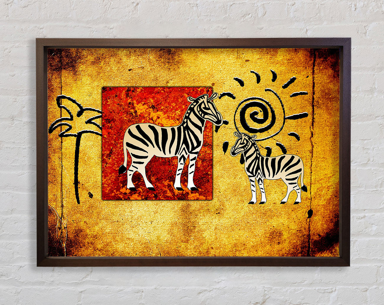 African Tribal Art 22 Framed Wall Art