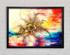 Colourful Lotus Flower Framed Wall Art
