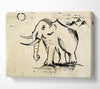 Indian Elephant 1 Canvas Wall Art