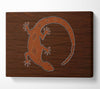 Aboriginal Lizard 2 Canvas Wall Art
