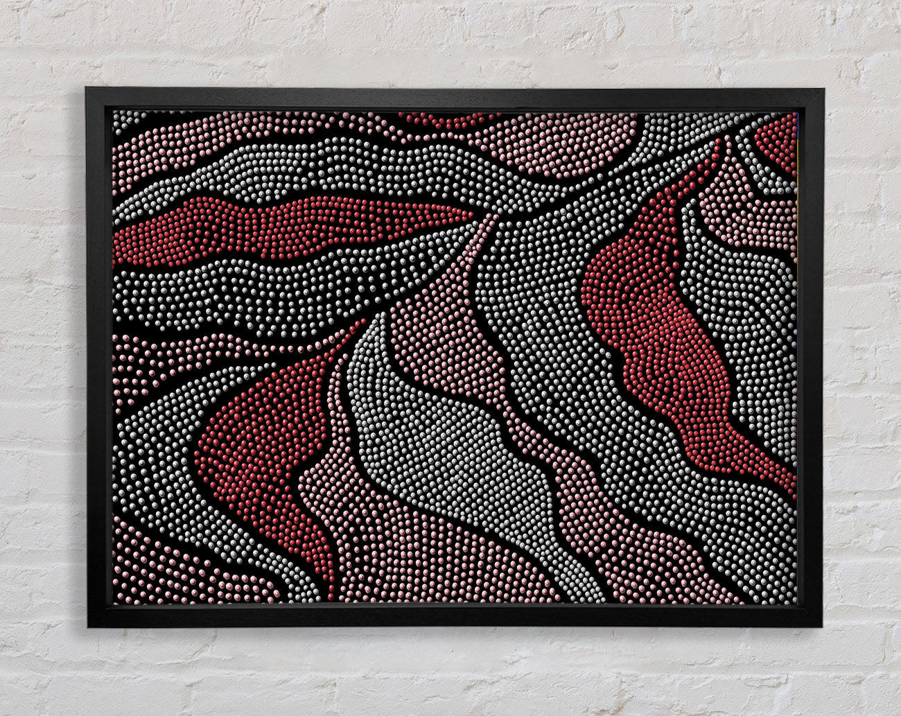 Aboriginal Pattern 10 Framed Wall Art