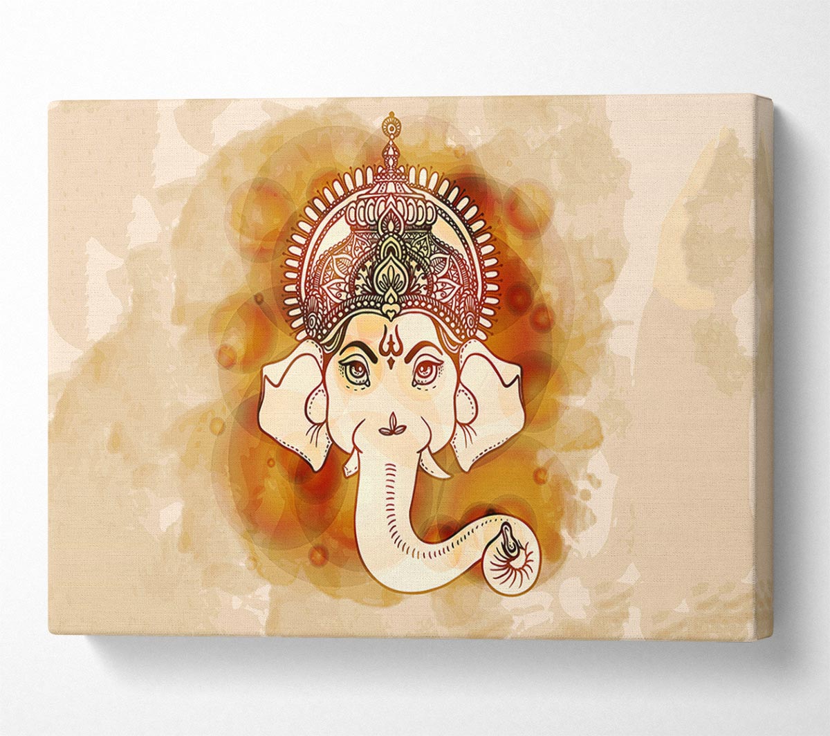 Hindu God Ganesha 6 Canvas Wall Art
