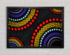 Aboriginal Pattern 11 Framed Wall Art