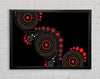 Aboriginal Pattern 12 Framed Wall Art