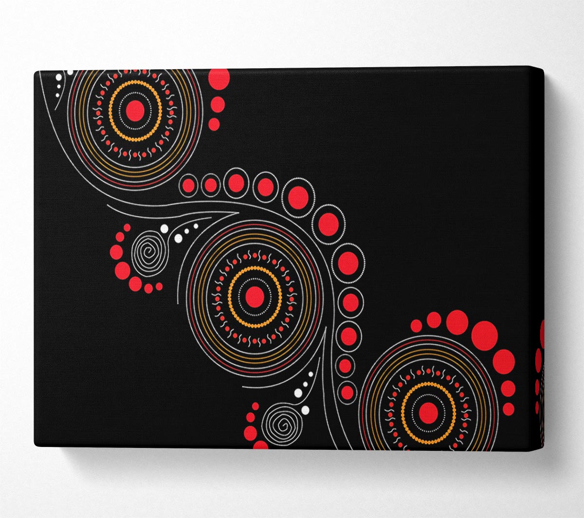 Aboriginal Pattern 12 Canvas Wall Art