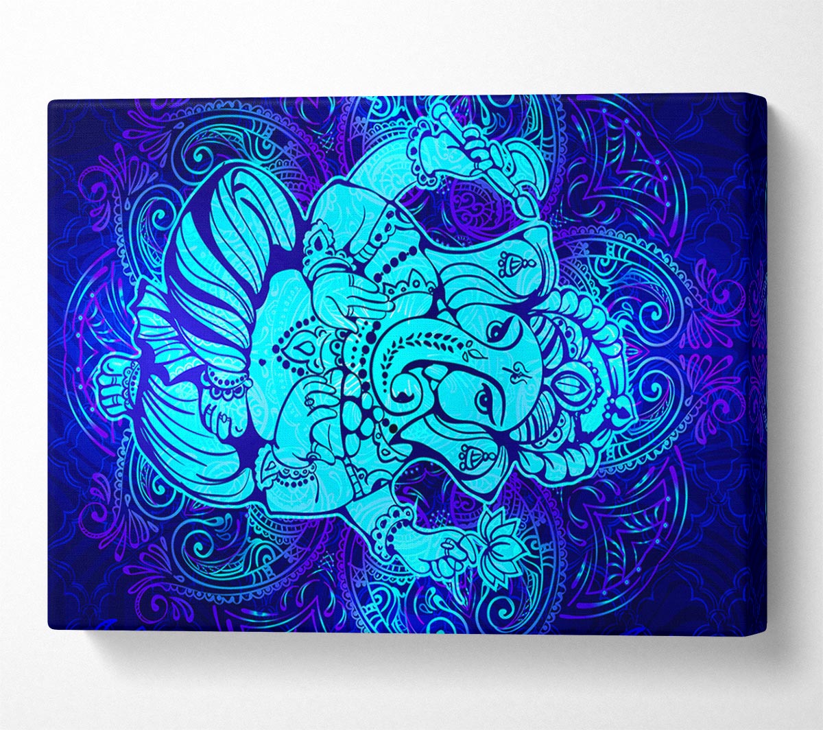 Hindu God Ganesha 4 Canvas Wall Art