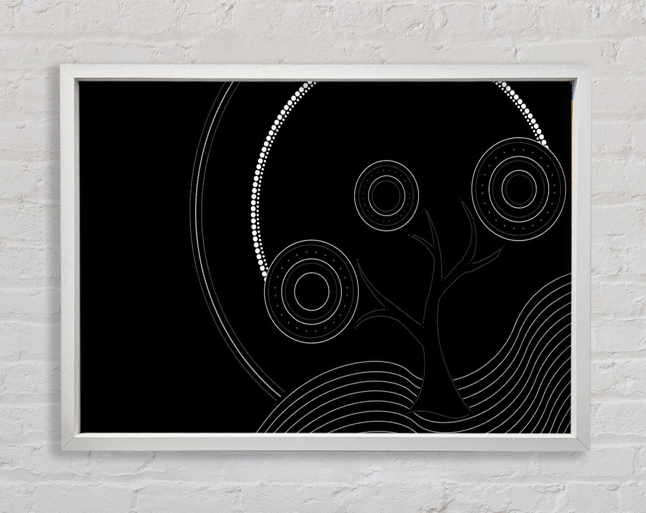 Aboriginal Pattern 13 Framed Wall Art