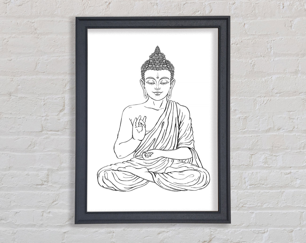 Buddha 12 Framed Wall Art