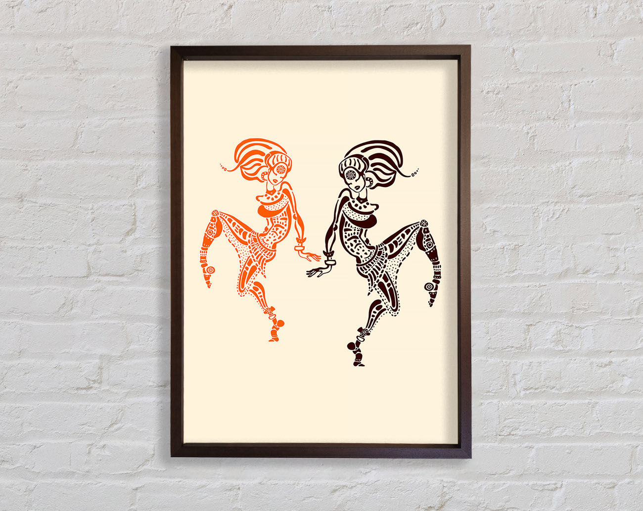 African Tribal Art 20 Framed Wall Art