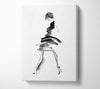 Little Black Dress 2 Canvas Wall Art