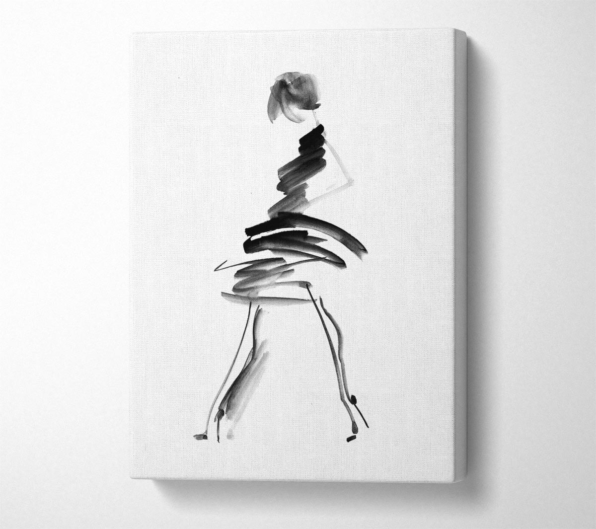Little Black Dress 2 Canvas Wall Art