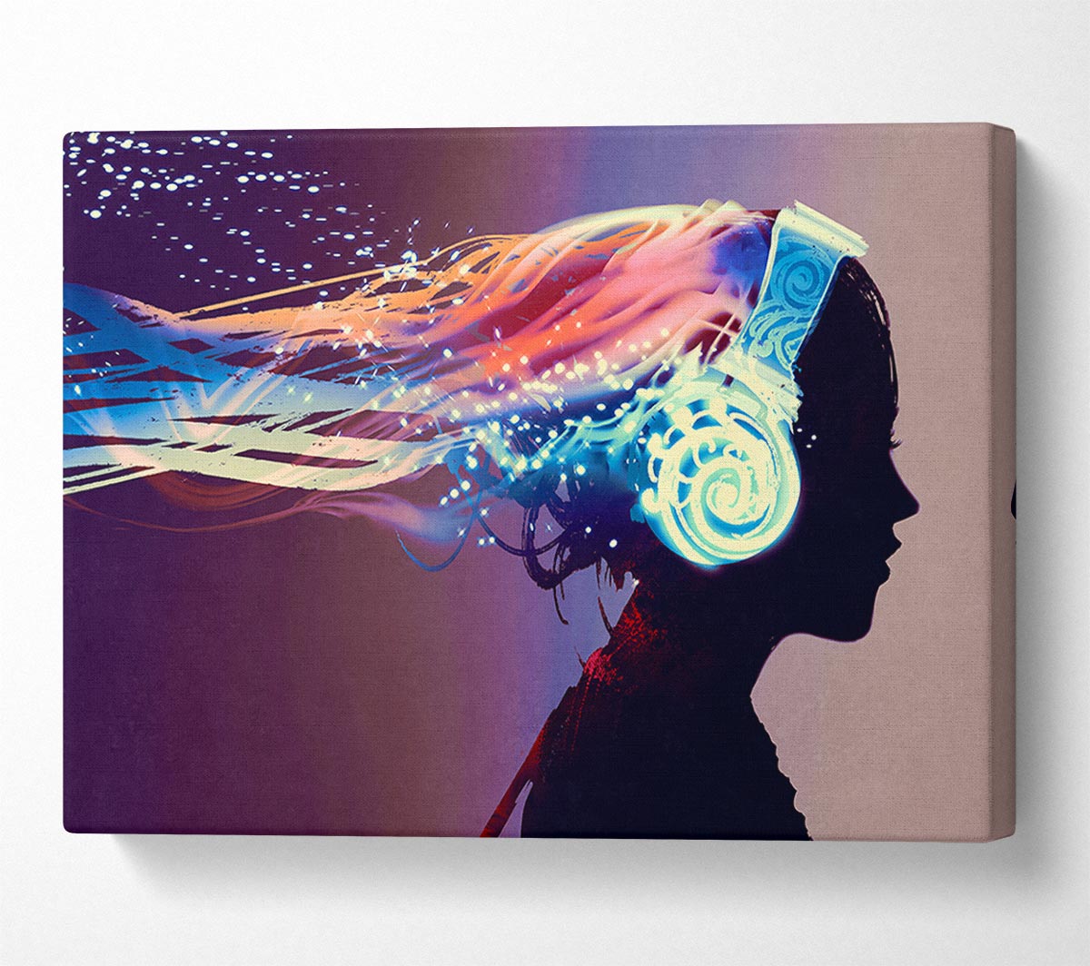 Music Is The Style Of The Soul Canvas Wall Art