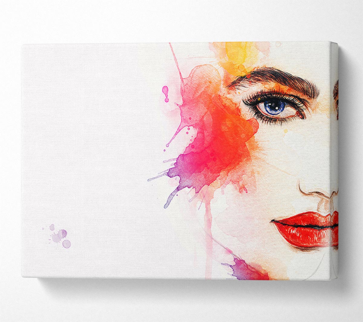 Beauty Of A Woman 2 Canvas Wall Art