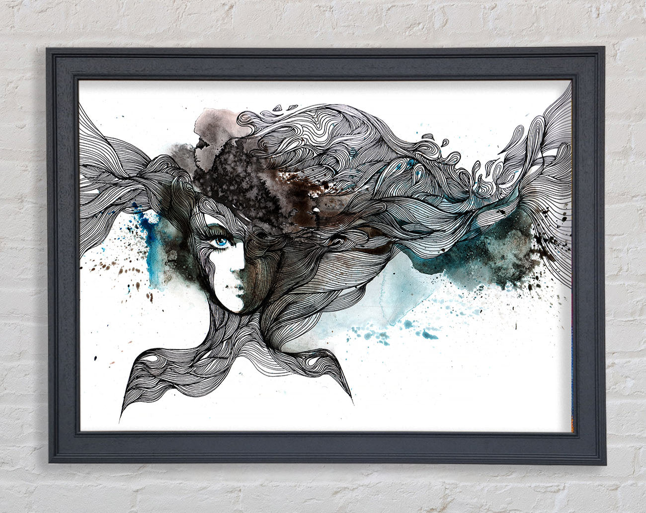 Connections Of Time Framed Wall Art