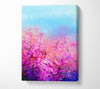 Pink Petal Madness Canvas Wall Art