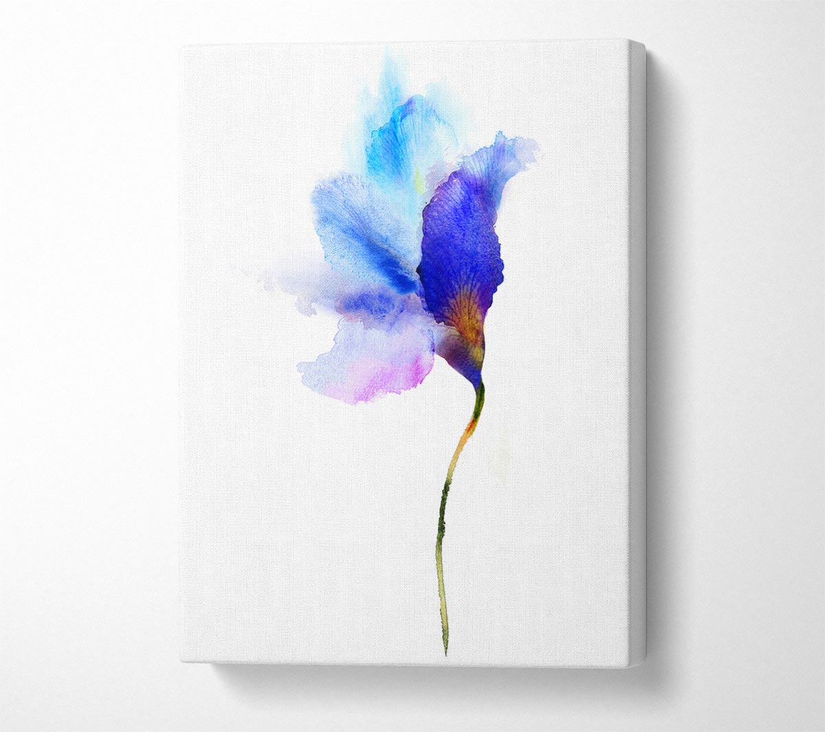 Gentle Petal Opening Canvas Wall Art