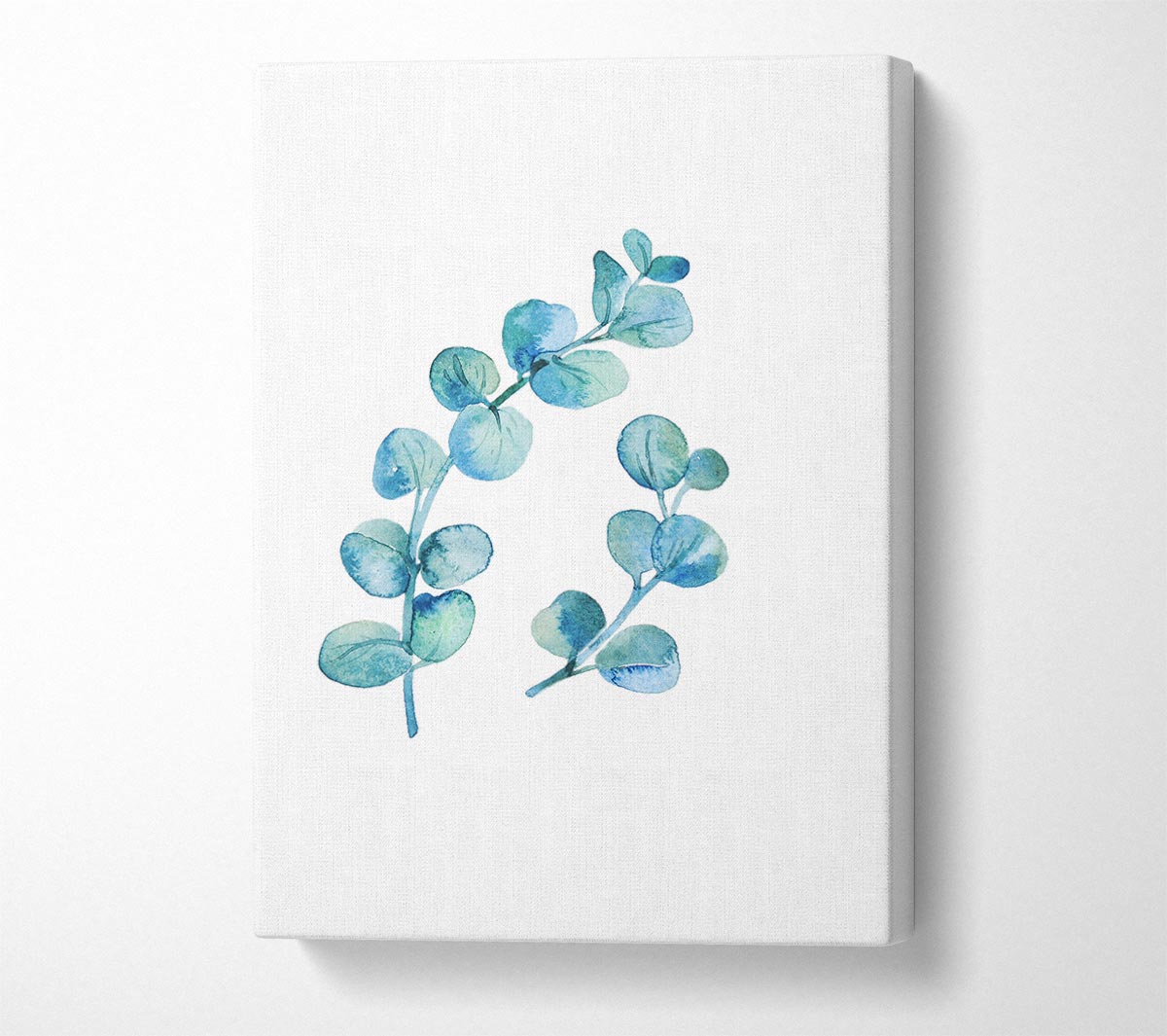 Gentle Leaves Canvas Wall Art