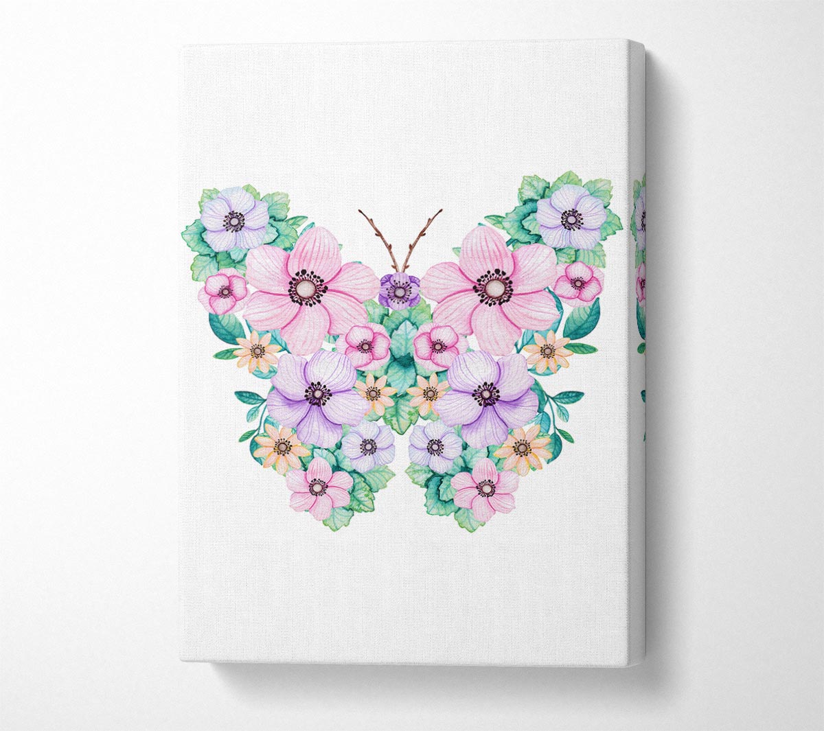 Butterfly Petals Canvas Wall Art