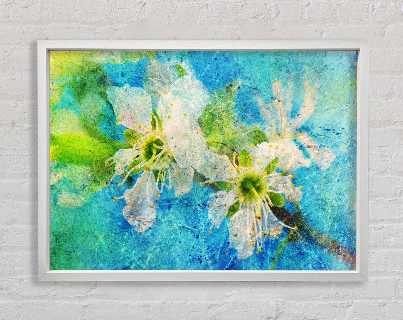 Cherry Apple Blossom Framed Wall Art