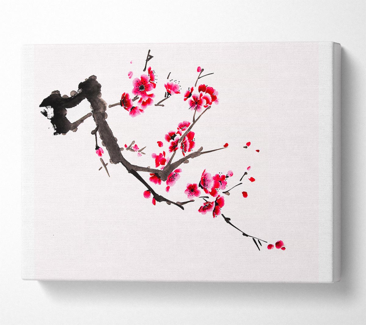 Cherry Tree Branch Canvas Wall Art