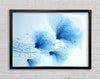Blue Sparkle Framed Wall Art