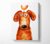 Wheres The Bird Dog Canvas Wall Art