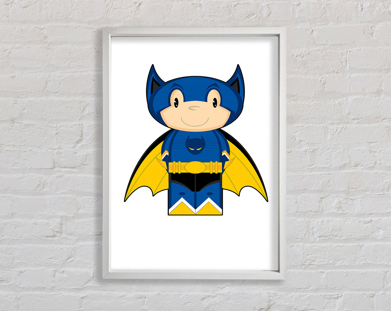 Batboy Framed Wall Art